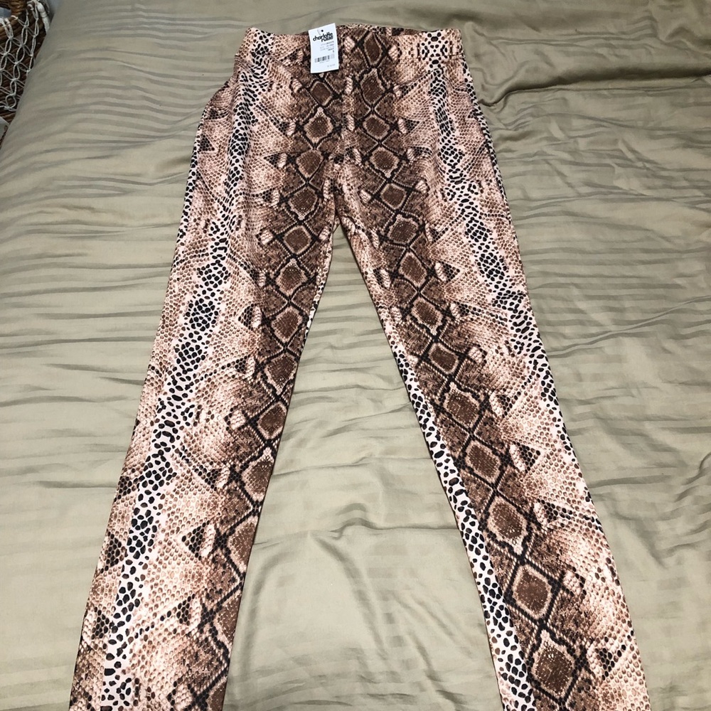Snake Print Leggings